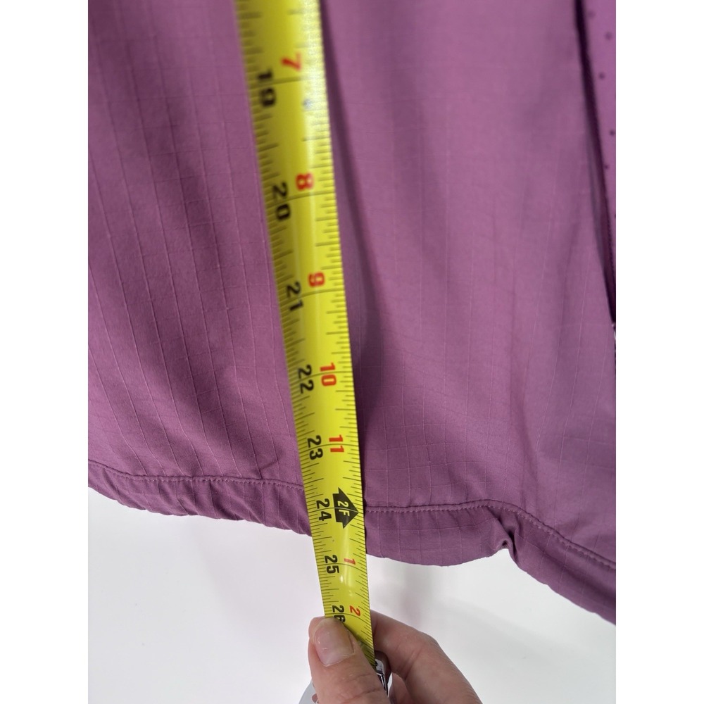 Lululemon Stretch Ripstop Running Half Zip Jacket Women Size M Vintage Plum 0296 - Picture 6 of 7